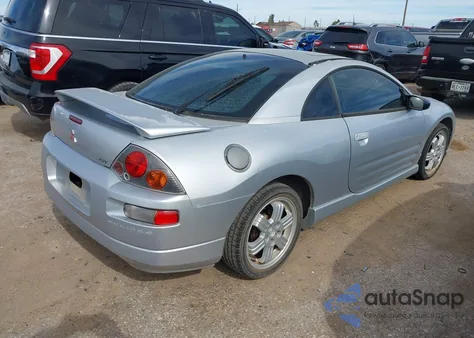 2001 Mitsubishi Eclipse Gt z USA, uszkodzony, nr VIN 4A3AC54H91E116310